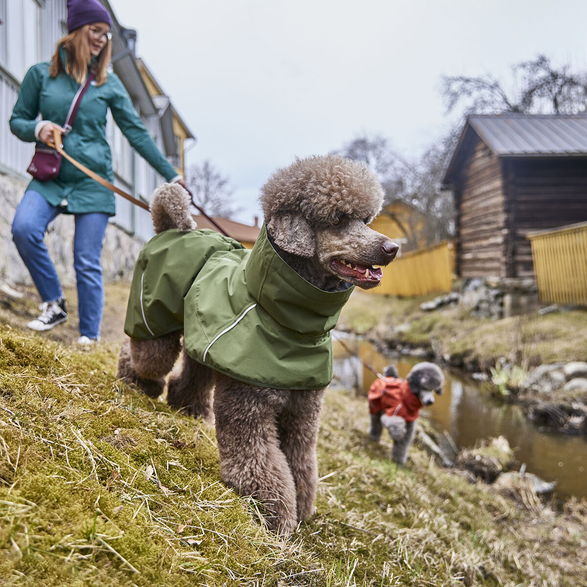 Hurtta Mudventure Coat forest