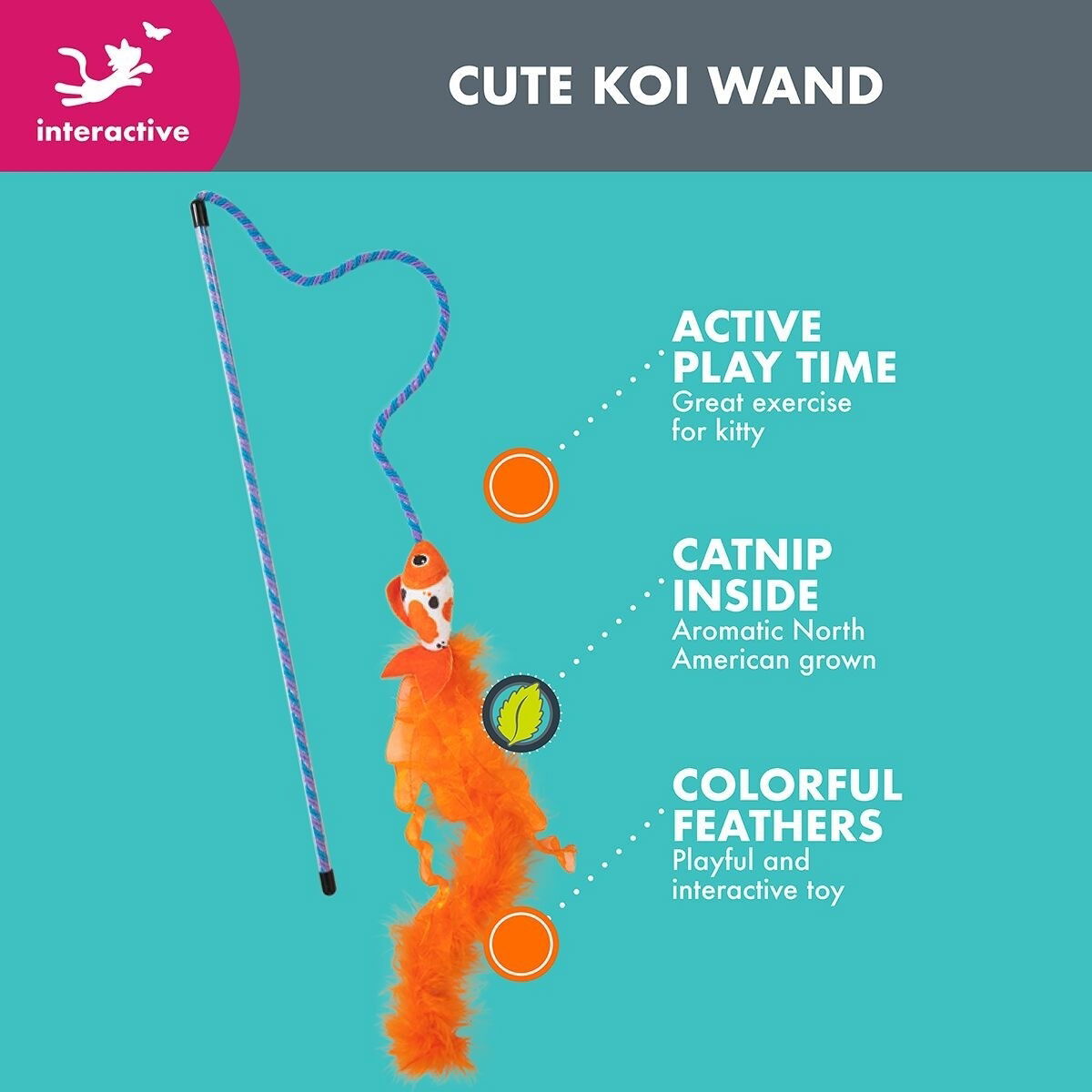 Quirky Kitty CUTE KOI WAND