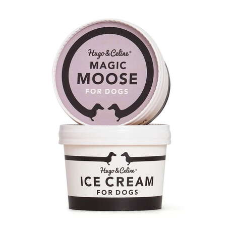 Hugo & Celine Magic Moose hundglass