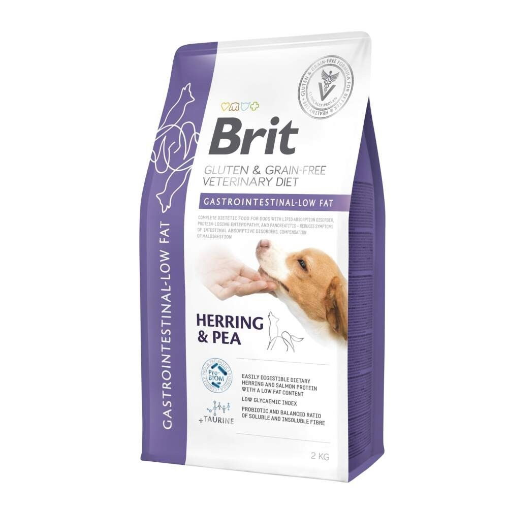 Brit Veterinary Diets Dog Grain Free Gastrointestinal-Low fat | Veterinärfoder - Veterinärfoder till hund - Veterinärfoder för mag- & tarmsjukdom hos hund | DogStyle