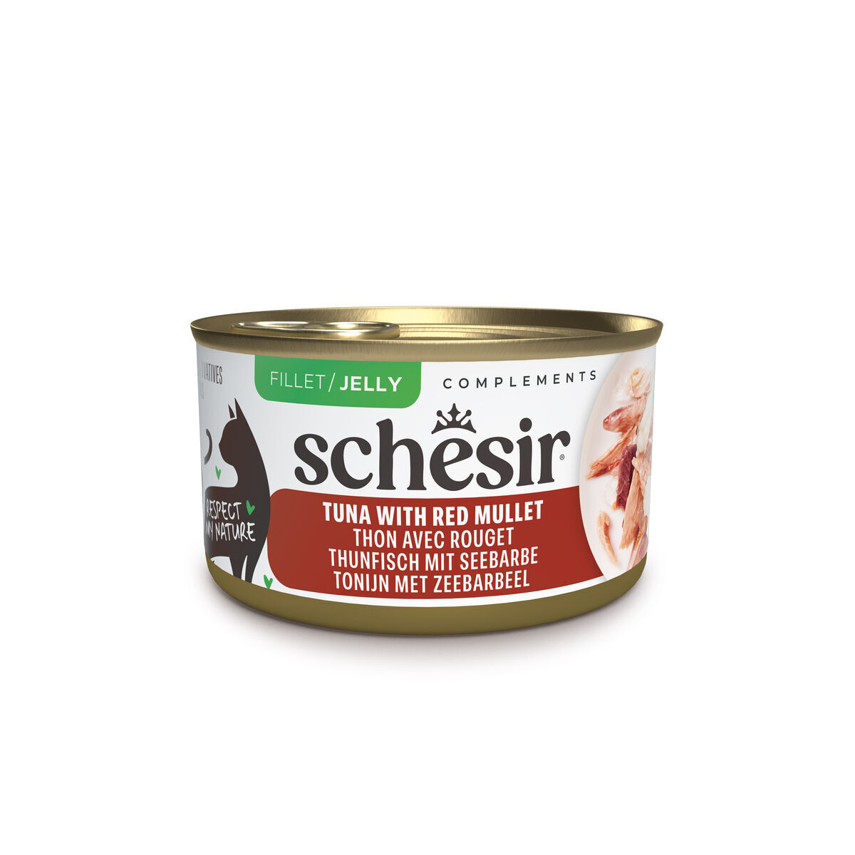 Schesir Complements Tuna with Red Mullet in Jelly 70 g