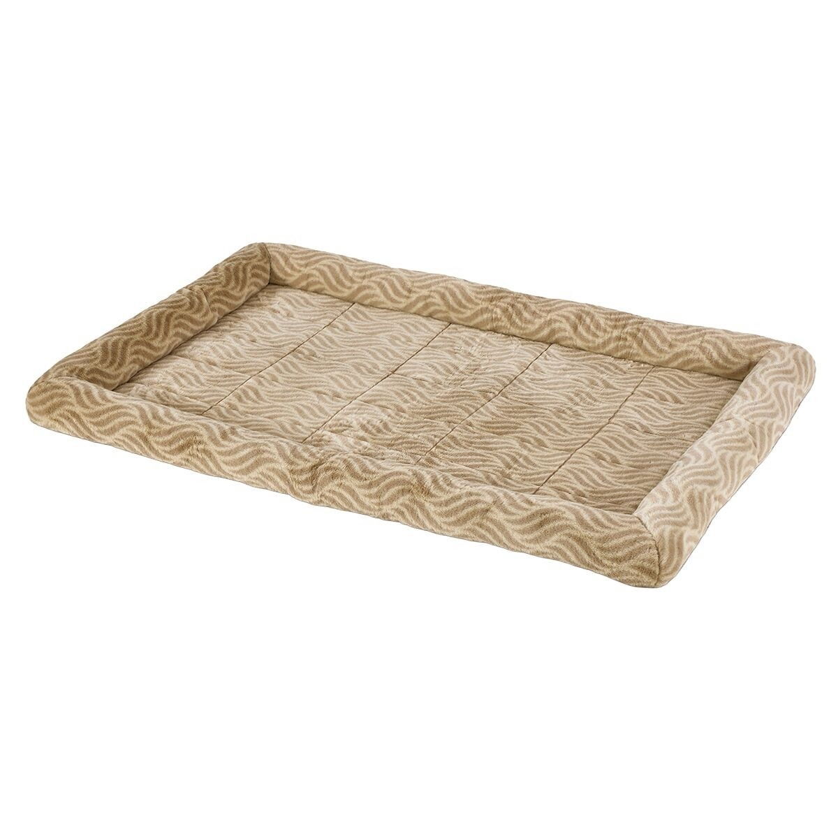 Midwest QuietTime Wave Pet Bed Tan