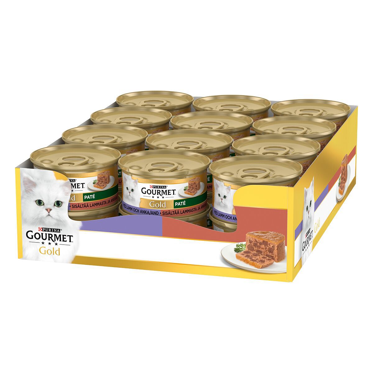 Gourmet Gold Lamm & Anka Paté 24x85 g