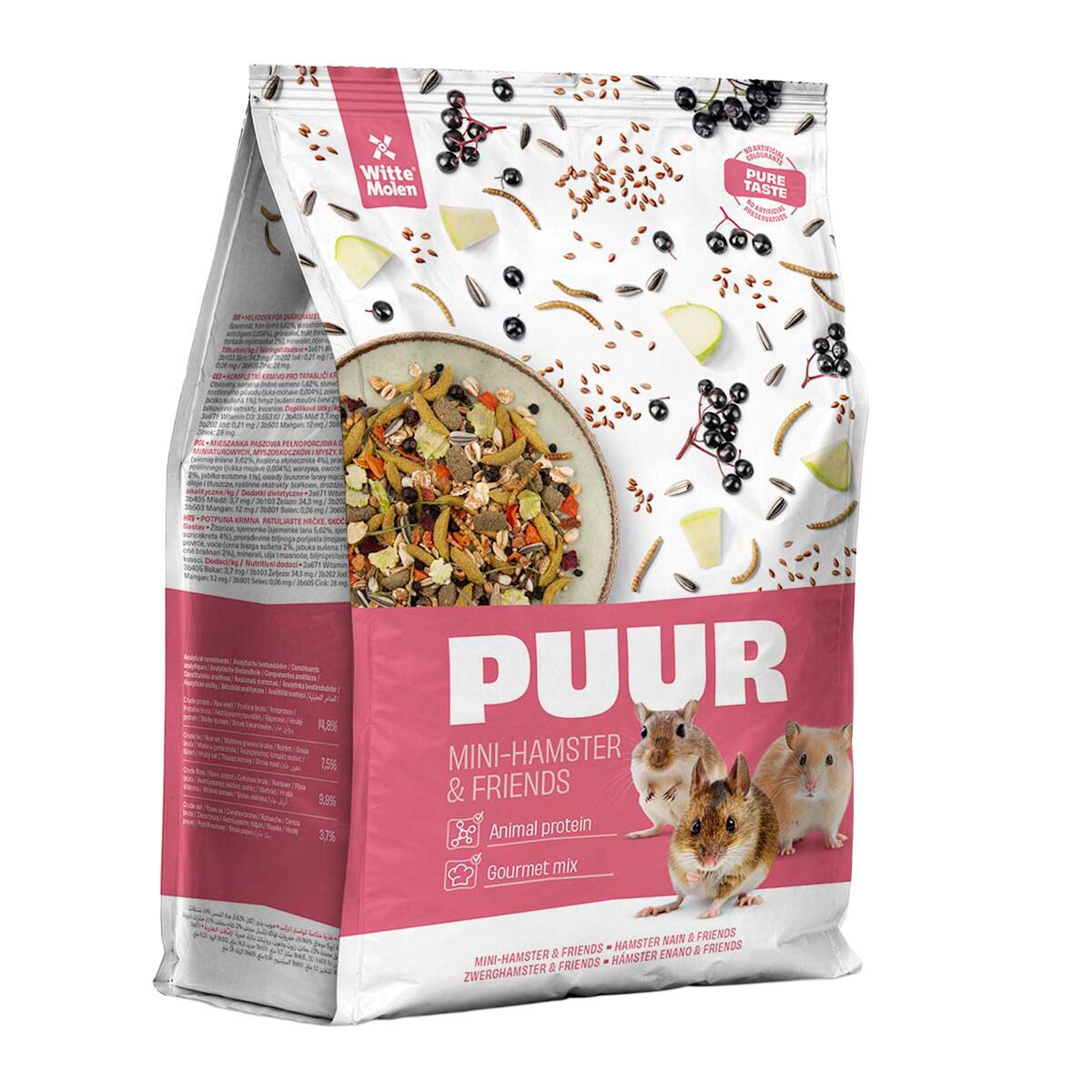 PUUR Dv&auml;rghamsterfoder 400 g