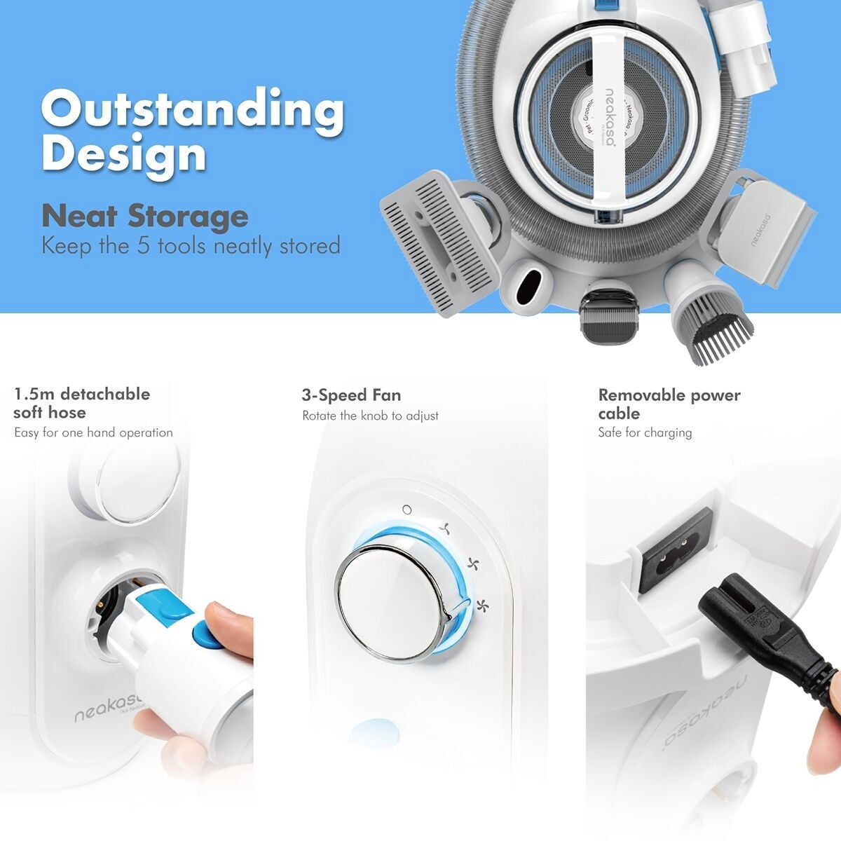 Neakasa P2 Pro Pet Grooming Kit