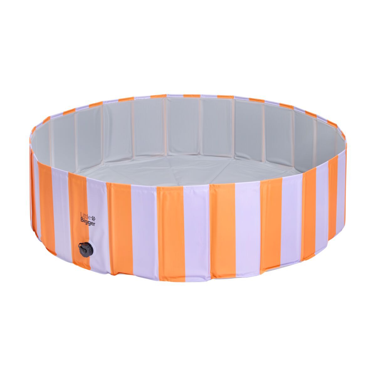 Little&Bigger Hot Summer Juicy Hundpool Lila/Orange 120 cm