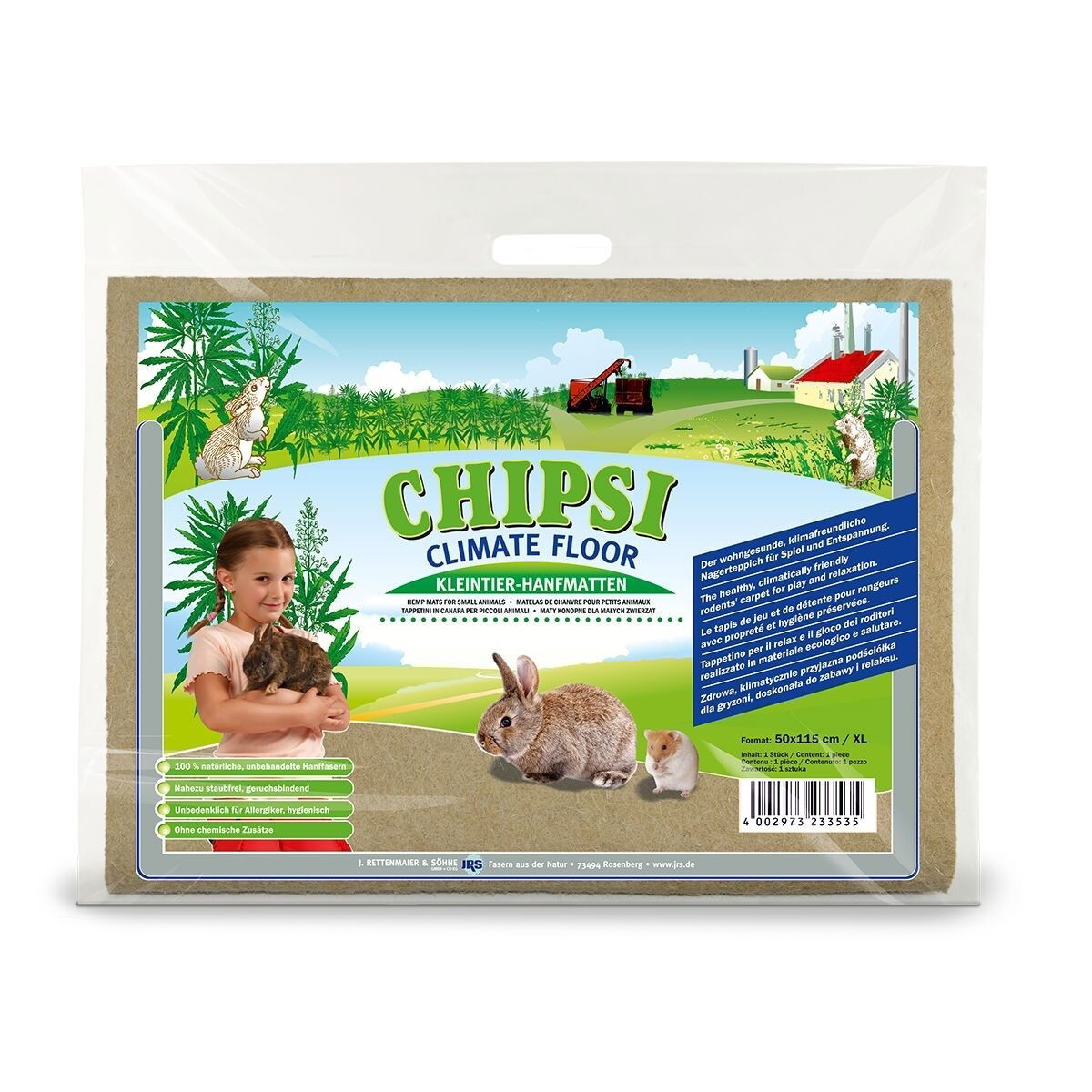 Chipsi Climate Floor hemp mat