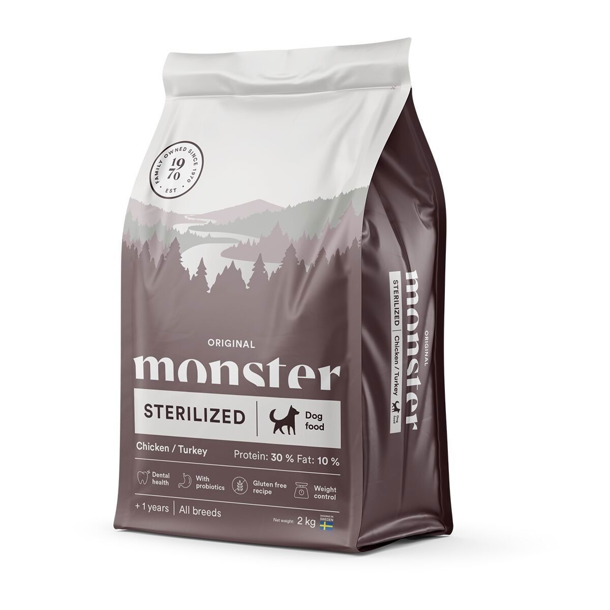 Monster Dog Sterilized All Breed Chicken/ Turkey