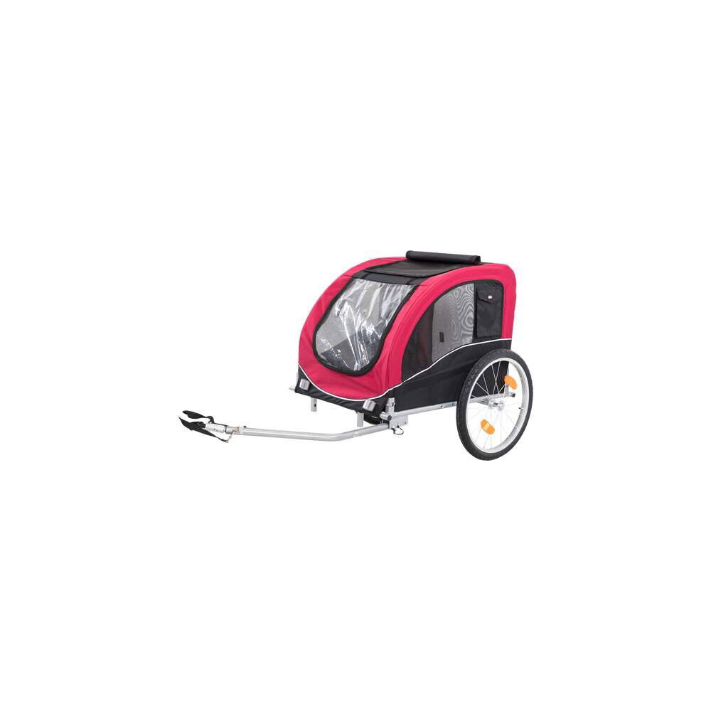 Trixie Cykelvagn  svart/röd 