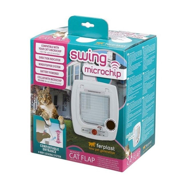 Ferplast Swing Microchip kattlucka 