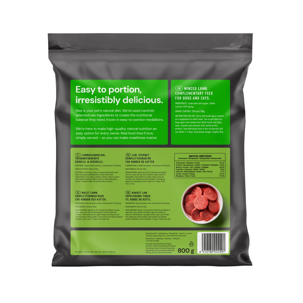 Nutriment by Rauh! Lamb 800g