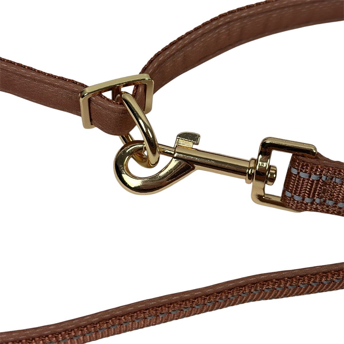 Trufois Adjustable Leash Brown