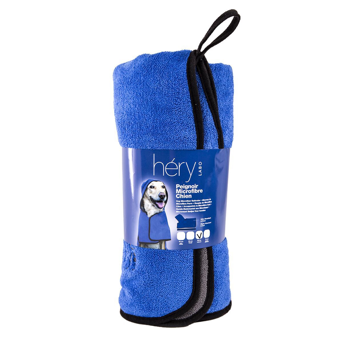 Héry Badrock till Hund i Mikrofiber Blå | Hund - Skötsel - Badrock hund | DogStyle