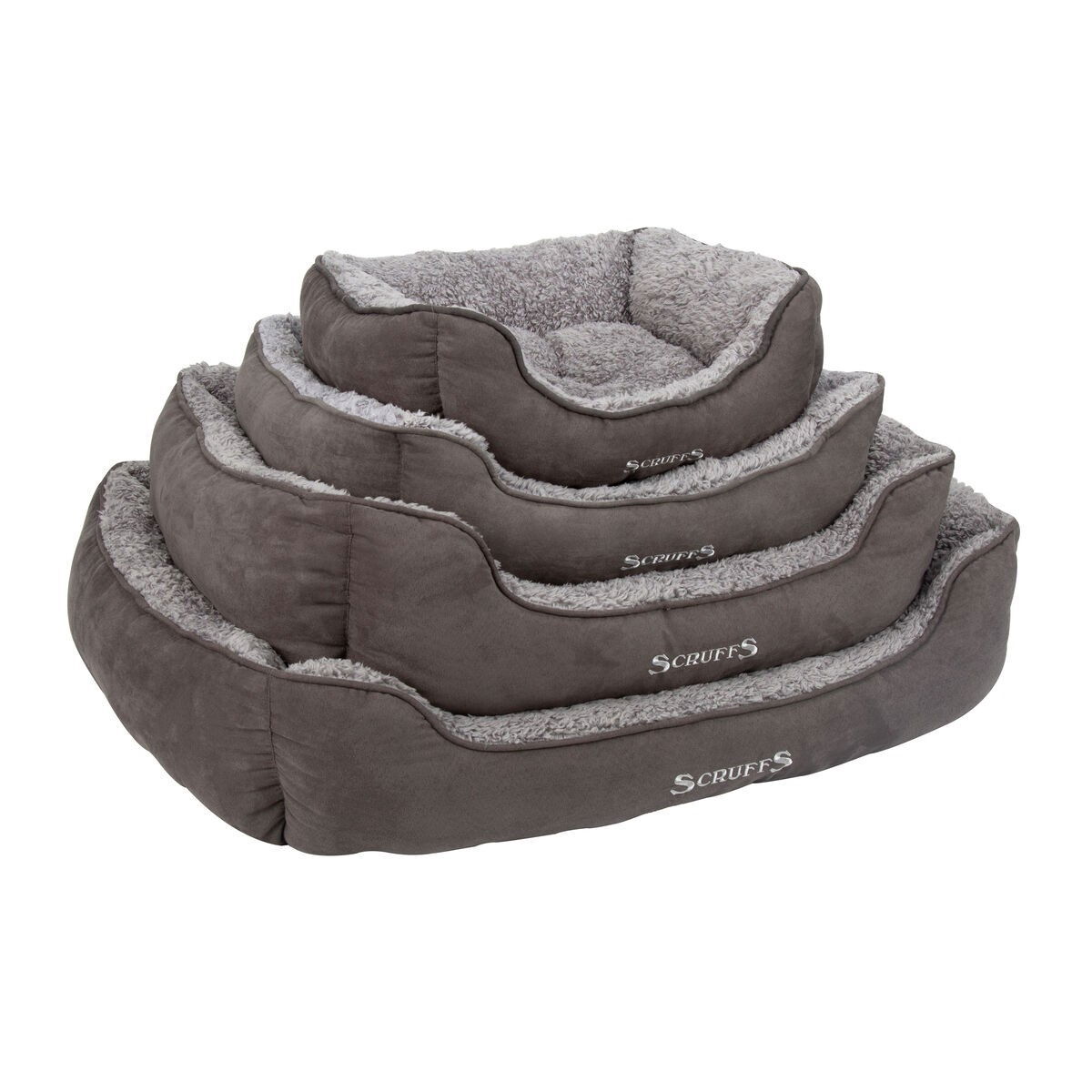 Scruffs Cosy Box Bed, Grey