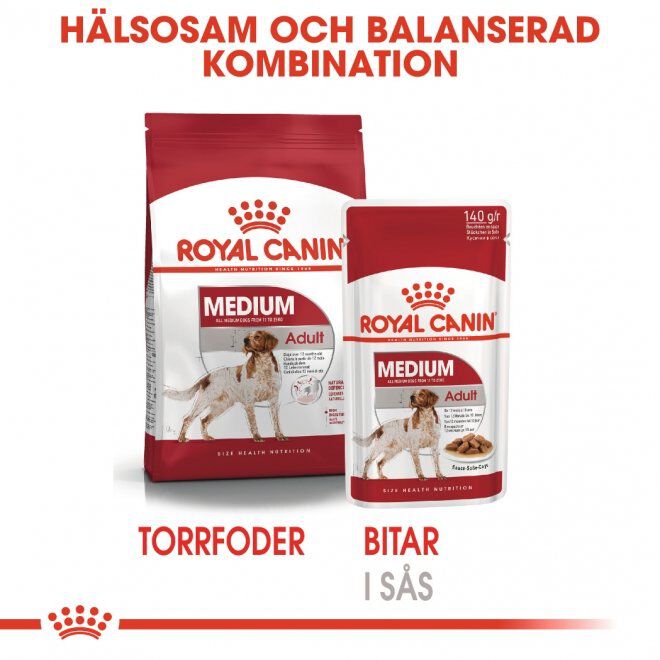 Royal Canin Medium Adult Gravy våtfoder för hund