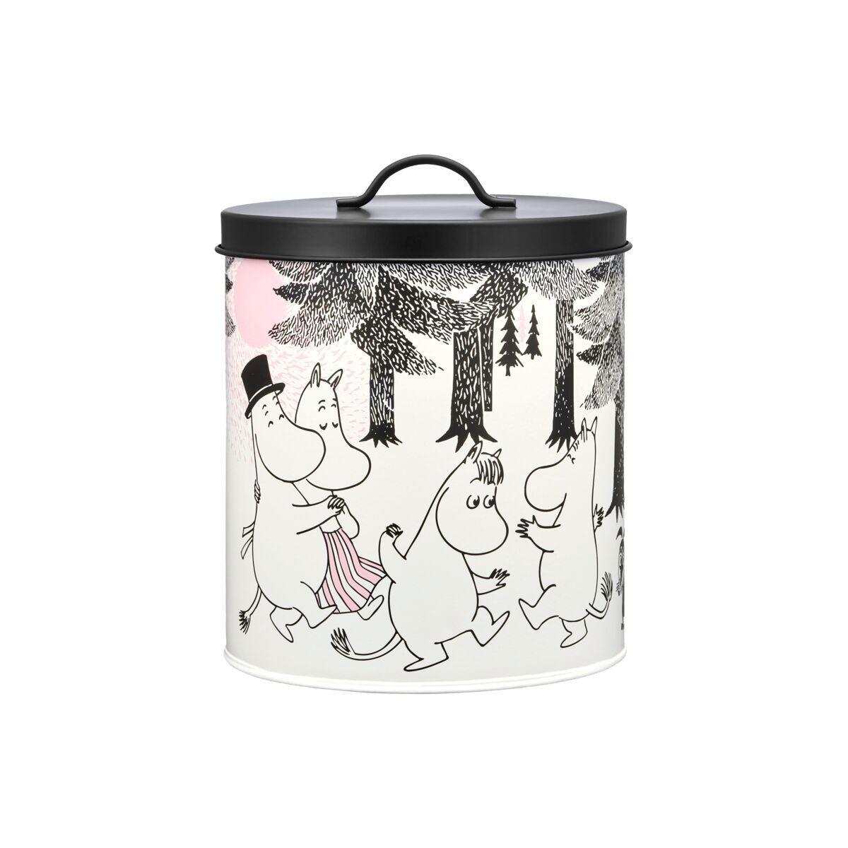 Moomin for Pets Friends & Parties tin jar