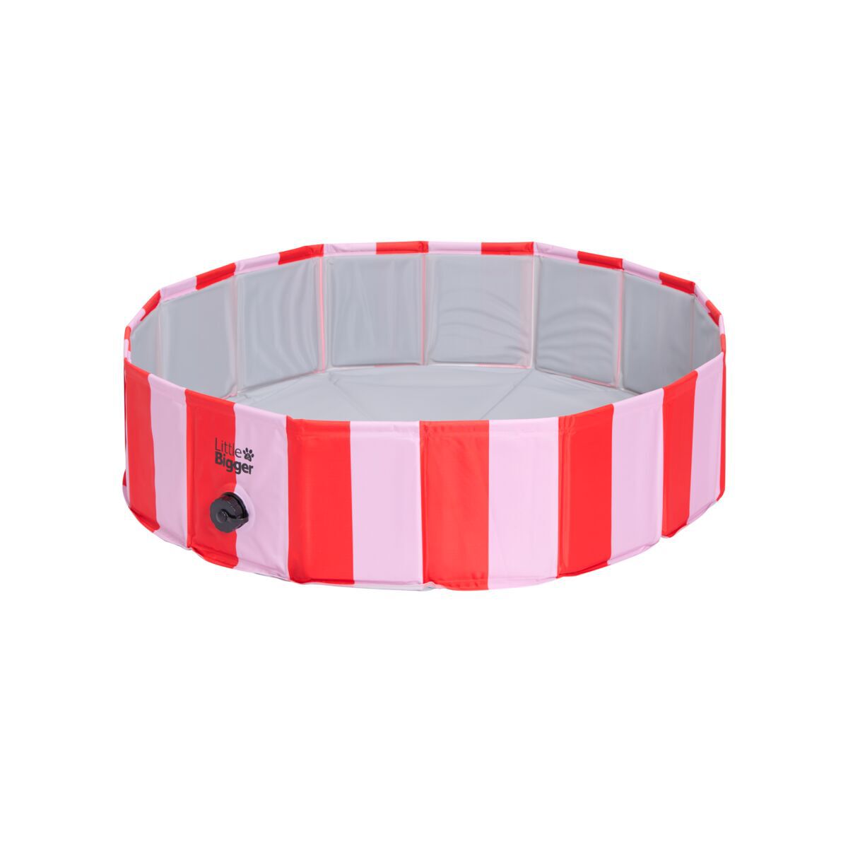 Little&Bigger Hot Summer Juicy Hundpool Röd/Rosa 80 cm