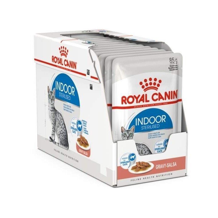 Royal Canin Indoor Sterilised Gravy Adult våtfoder för katt
