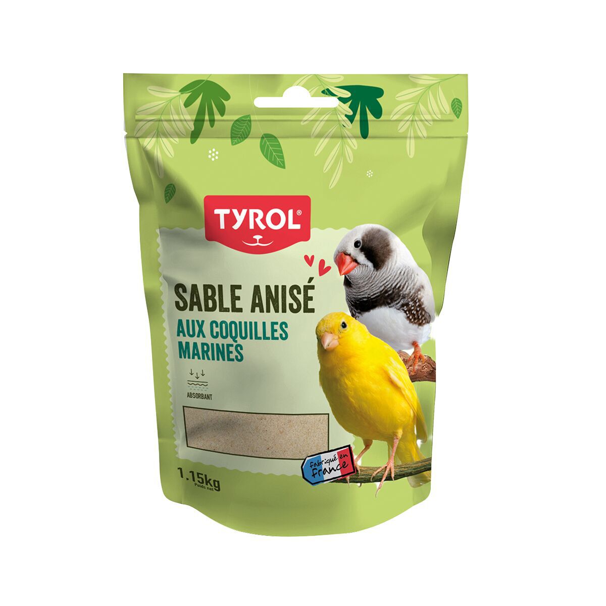 Tyrol Shell Sand med Anisfr&ouml; 1,15 kg