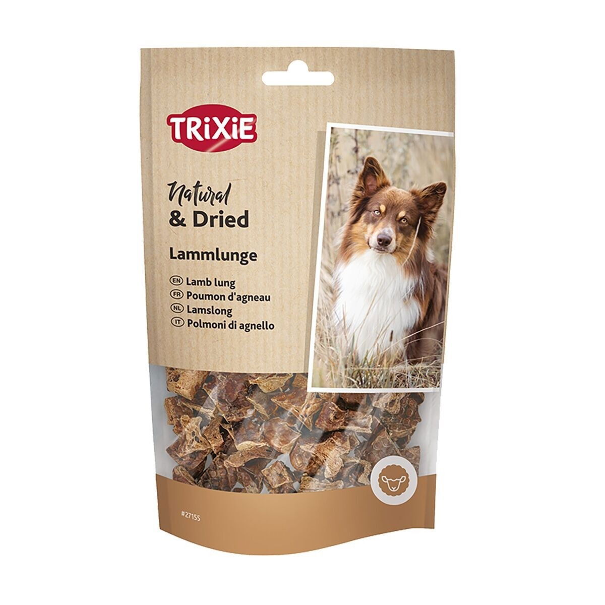 Trixie Lamb Lung 80g