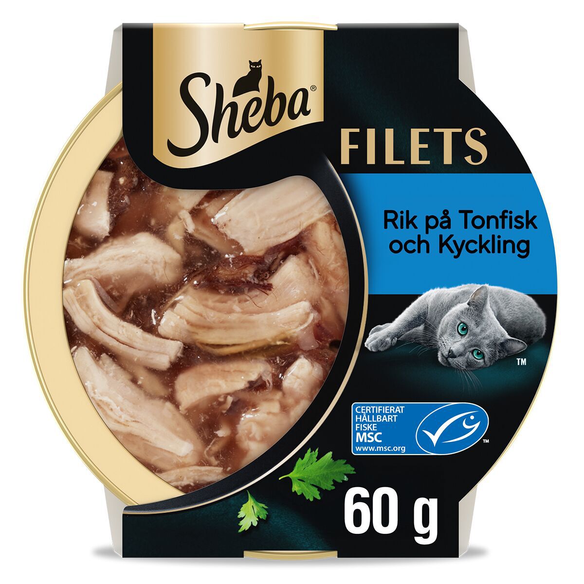Sheba Kyckling och Tonfisk i Sås 60 g