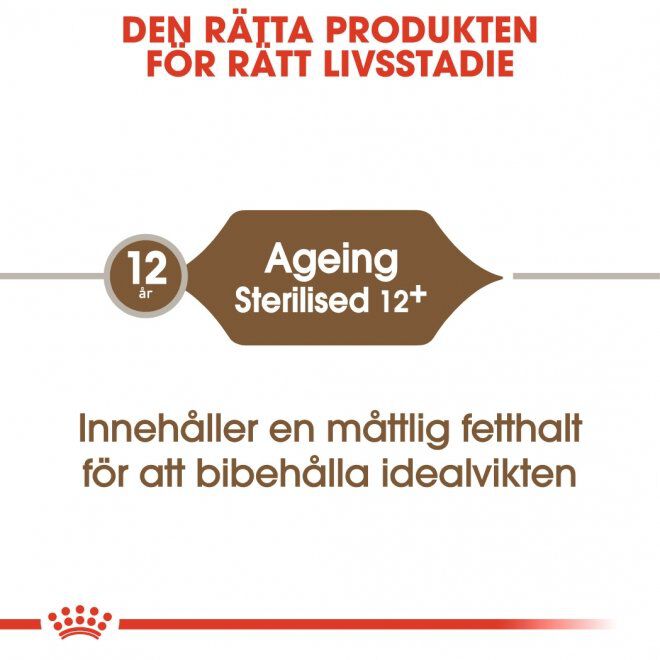 Royal Canin Ageing Sterilised 12+ torrfoder för katt