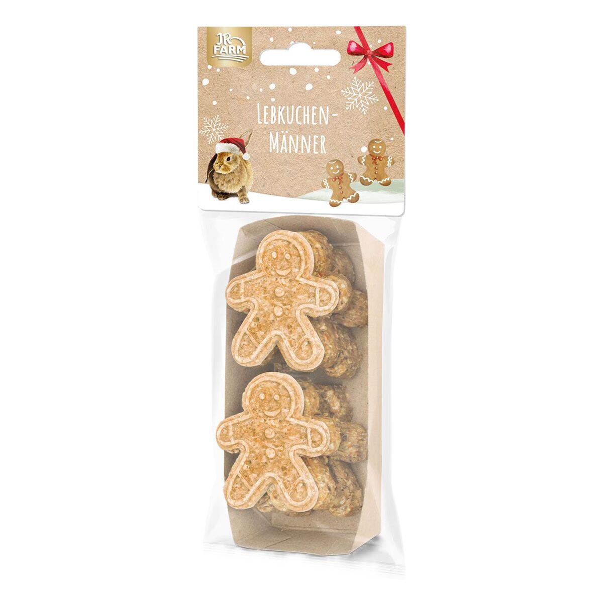 JR Farm Pepparkaksgubbar Spannmålsfritt Smådjursgodis 75 g - Godis till smådjur