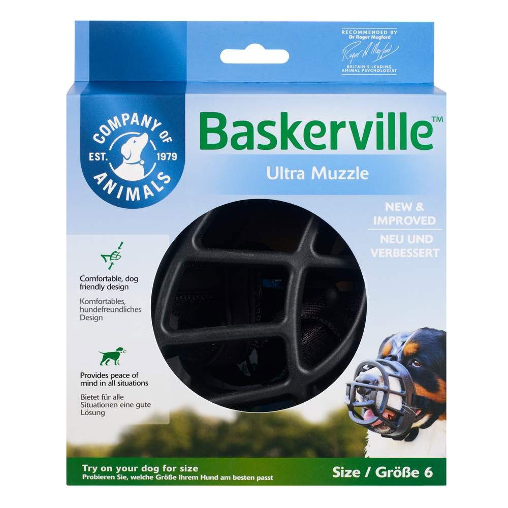 Baskerville Ultra Munkorg | Hund - Hundträning & aktivering - Munkorg till hund | DogStyle