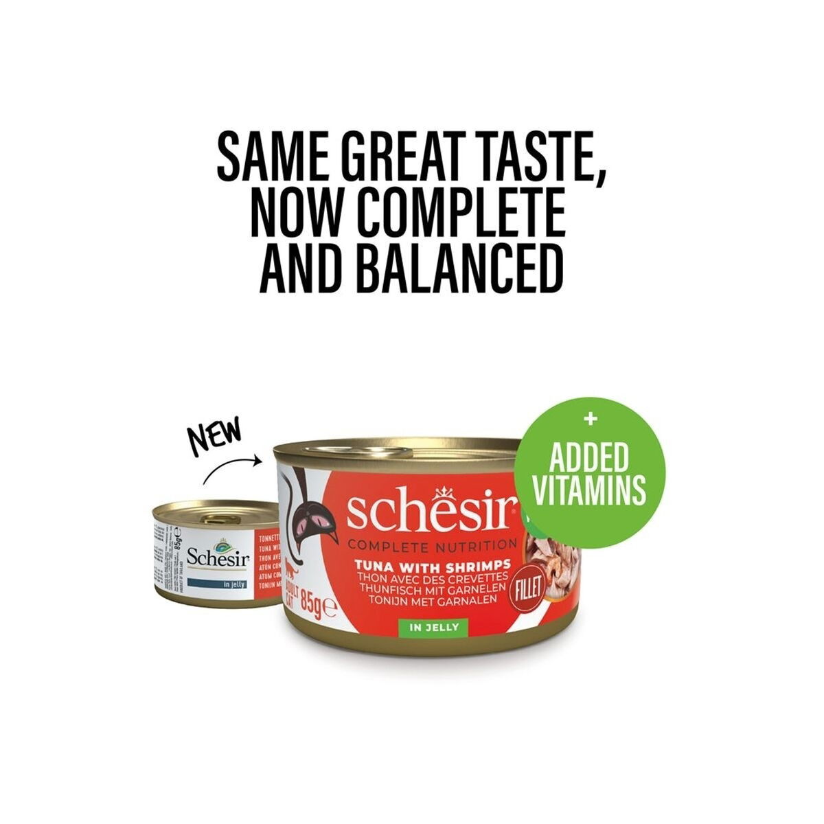 Schesir Jelly Tuna & Prawns 85 g