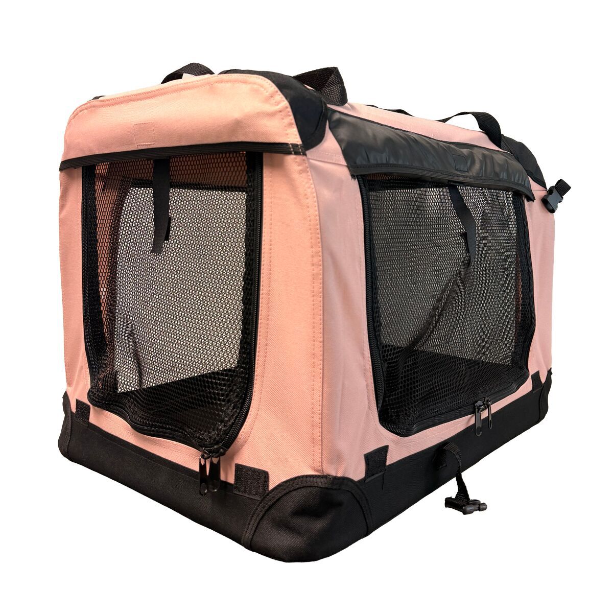 PetEasy Luxury Soft Transportbur Ljusrosa