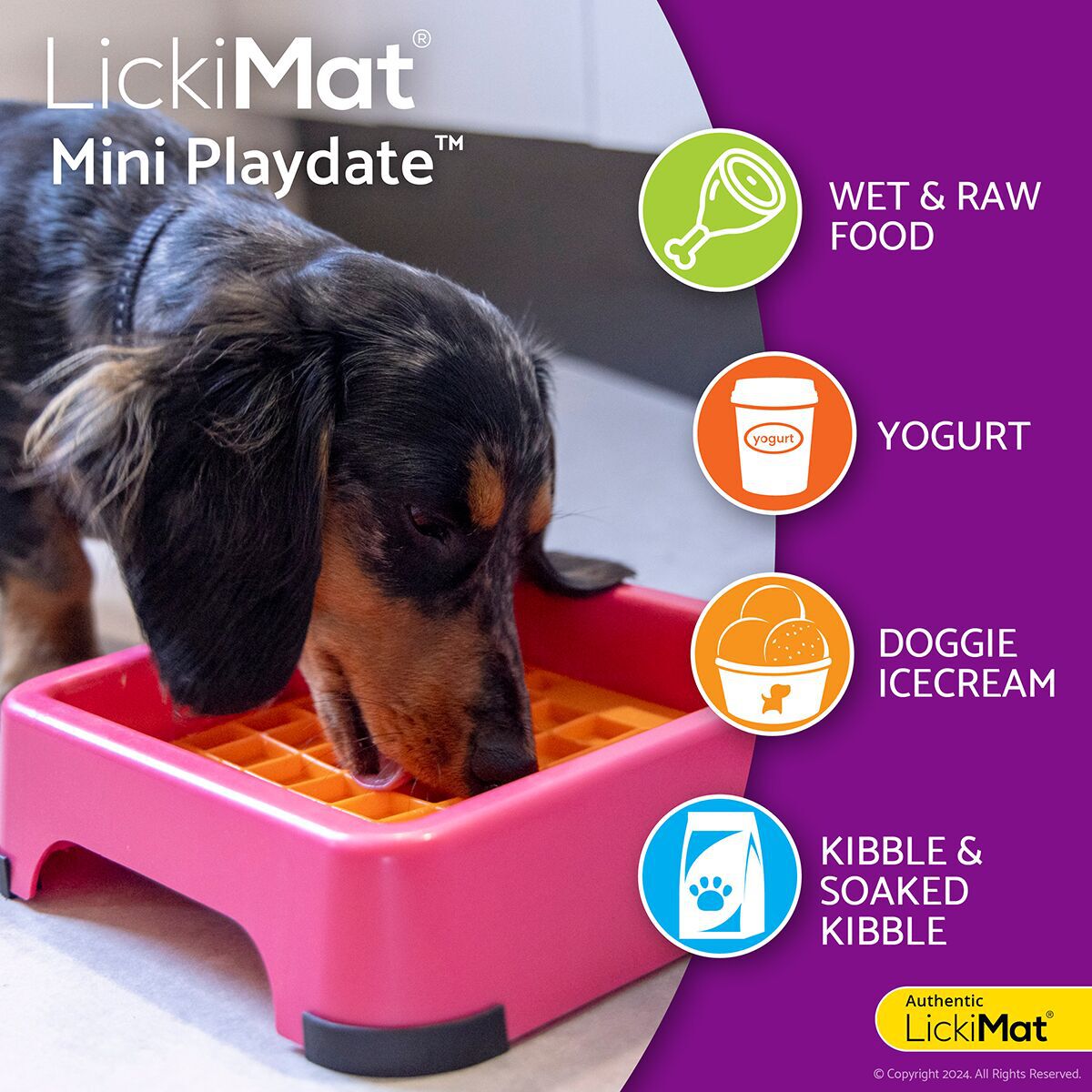 LickiMat Mini Playdate Dog