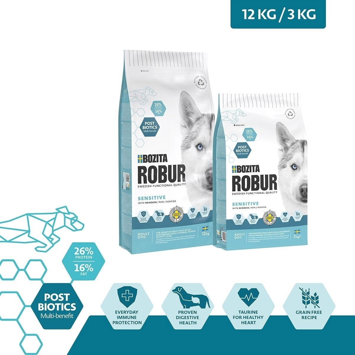 Robur Adult Sensitive Reindeer