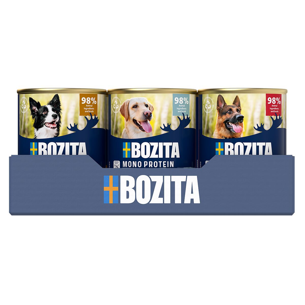Bozita Dog Pate Mix tray  12x400g