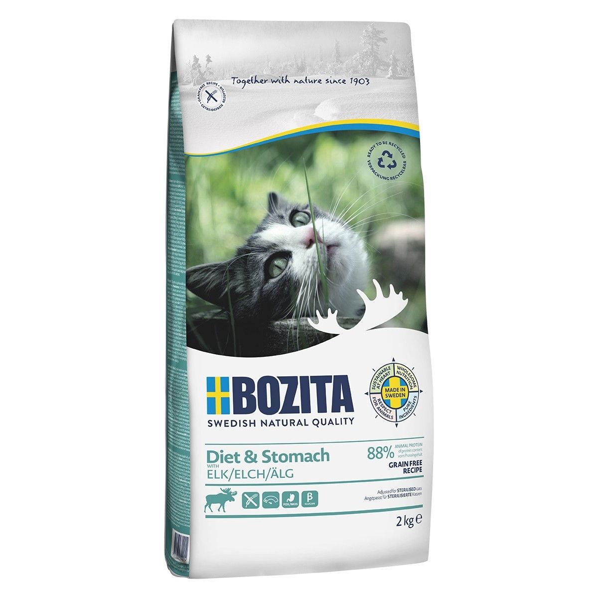 Bozita Diet & Stomach Grain Free Elk