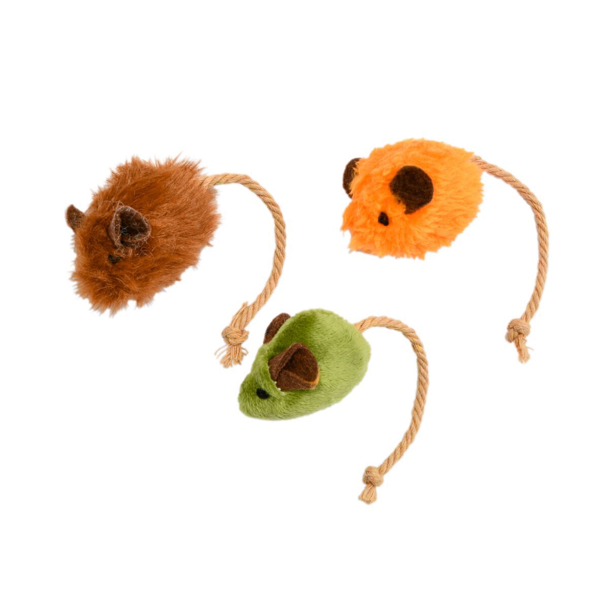 Little&Bigger Autumn Vibes Mini-möss Kattleksaker 3-pack
