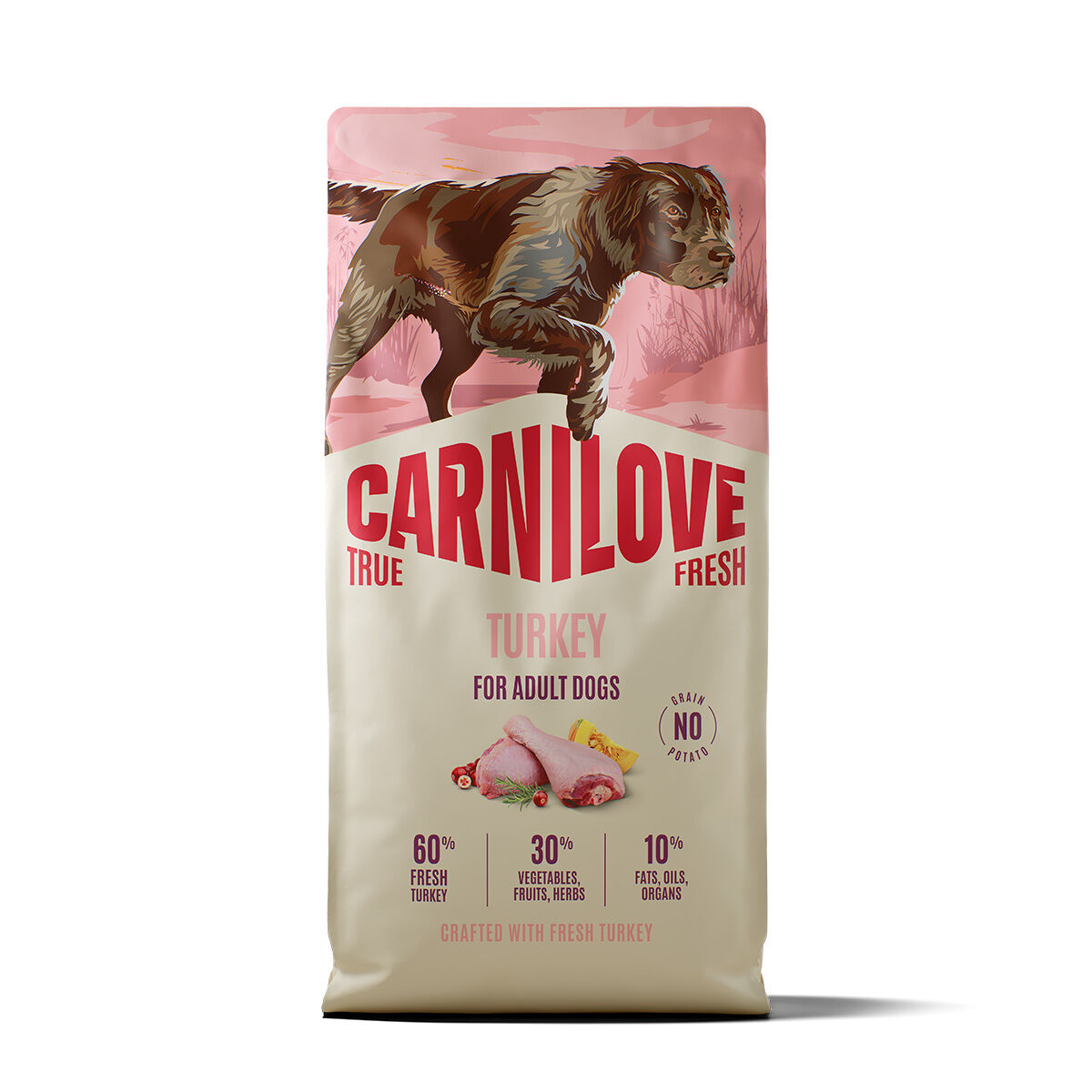 Carnilove True Fresh Adult med kalkon - 12 kg