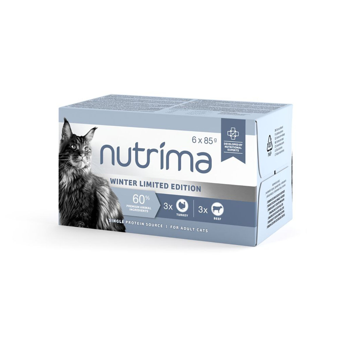 Nutrima Cat Adult Winter Limited Edition Multipack Våtfoder till Katt 6x85 g