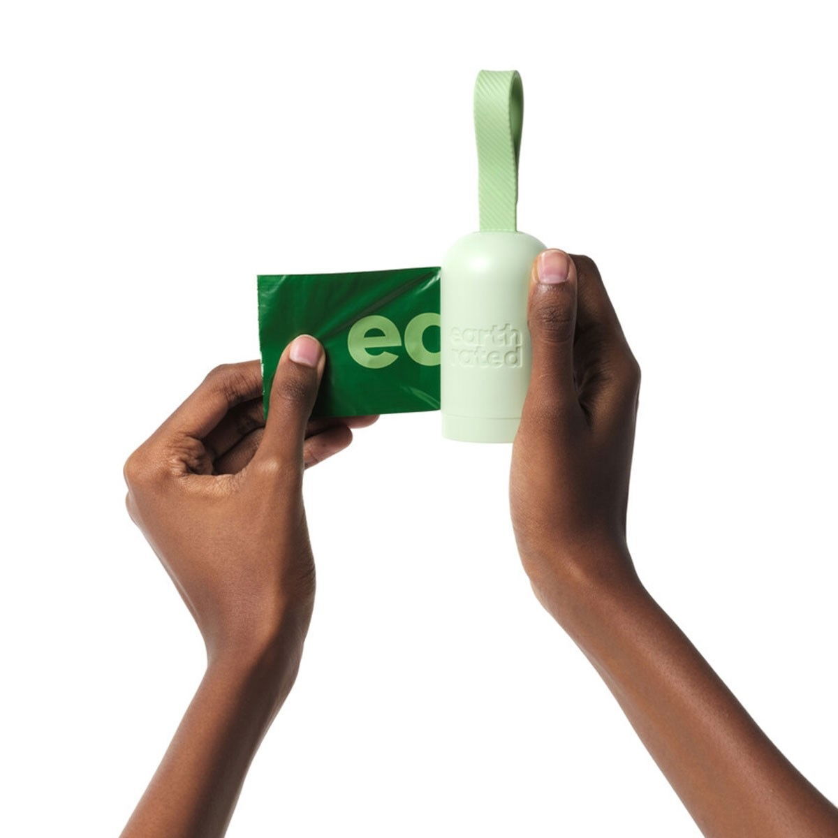 Earth Rated Bag Dispenser with 15 unscented PCR bags