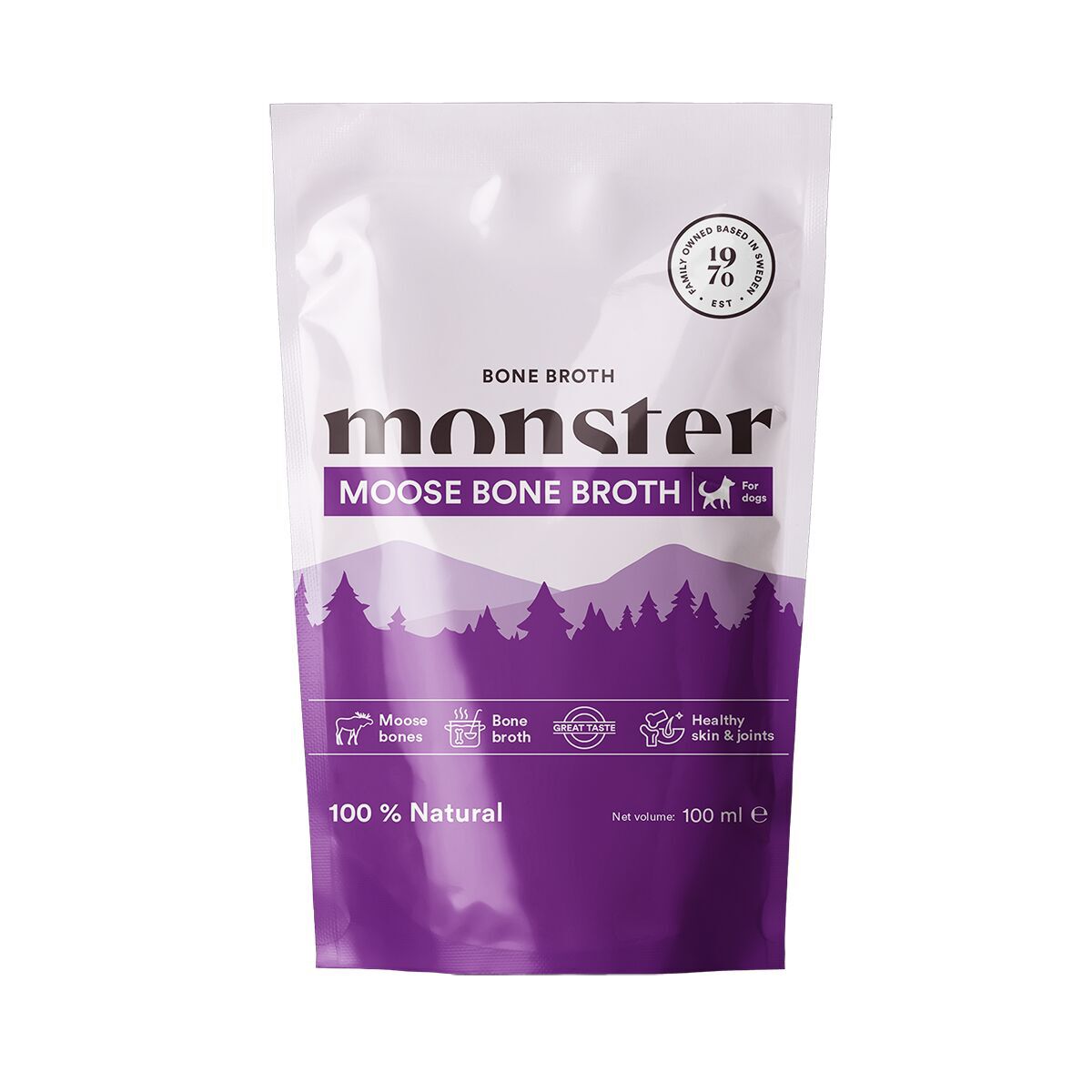 Monster Bone Broth Moose | Hund - Hundmat - Våtfoder till hund | DogStyle