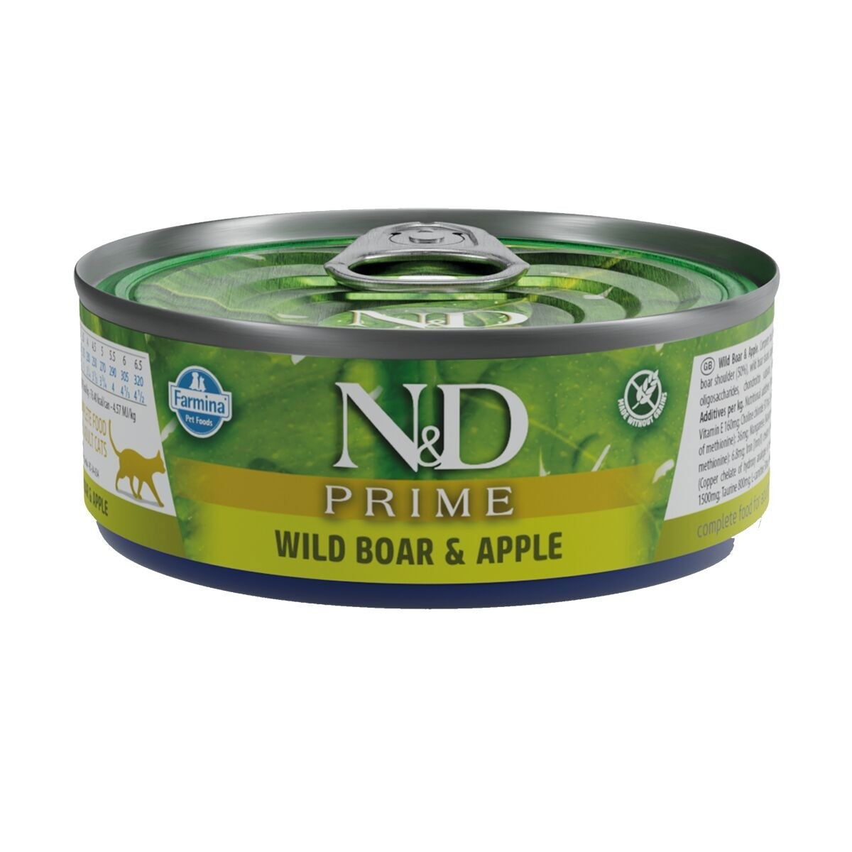 N&D Cat Prime Wild Boar & Apple 6x70g