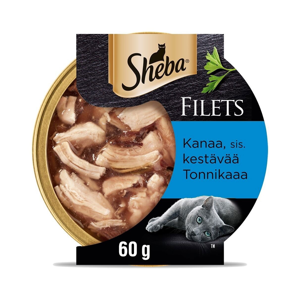Sheba chicken & tuna gravy 60g