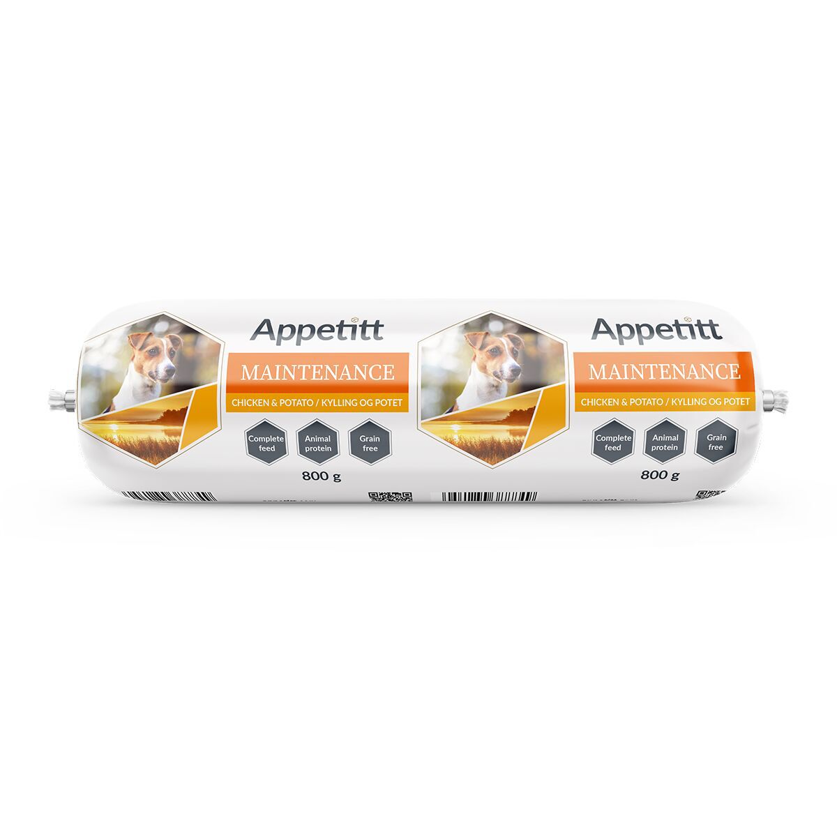 Appetitt Dog Maintenance Chicken & Potato Våtfoder till Hund 800 g