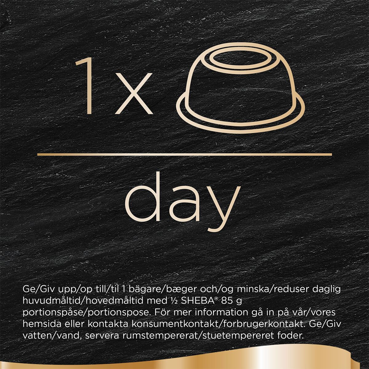 Sheba chicken & tuna gravy 60g