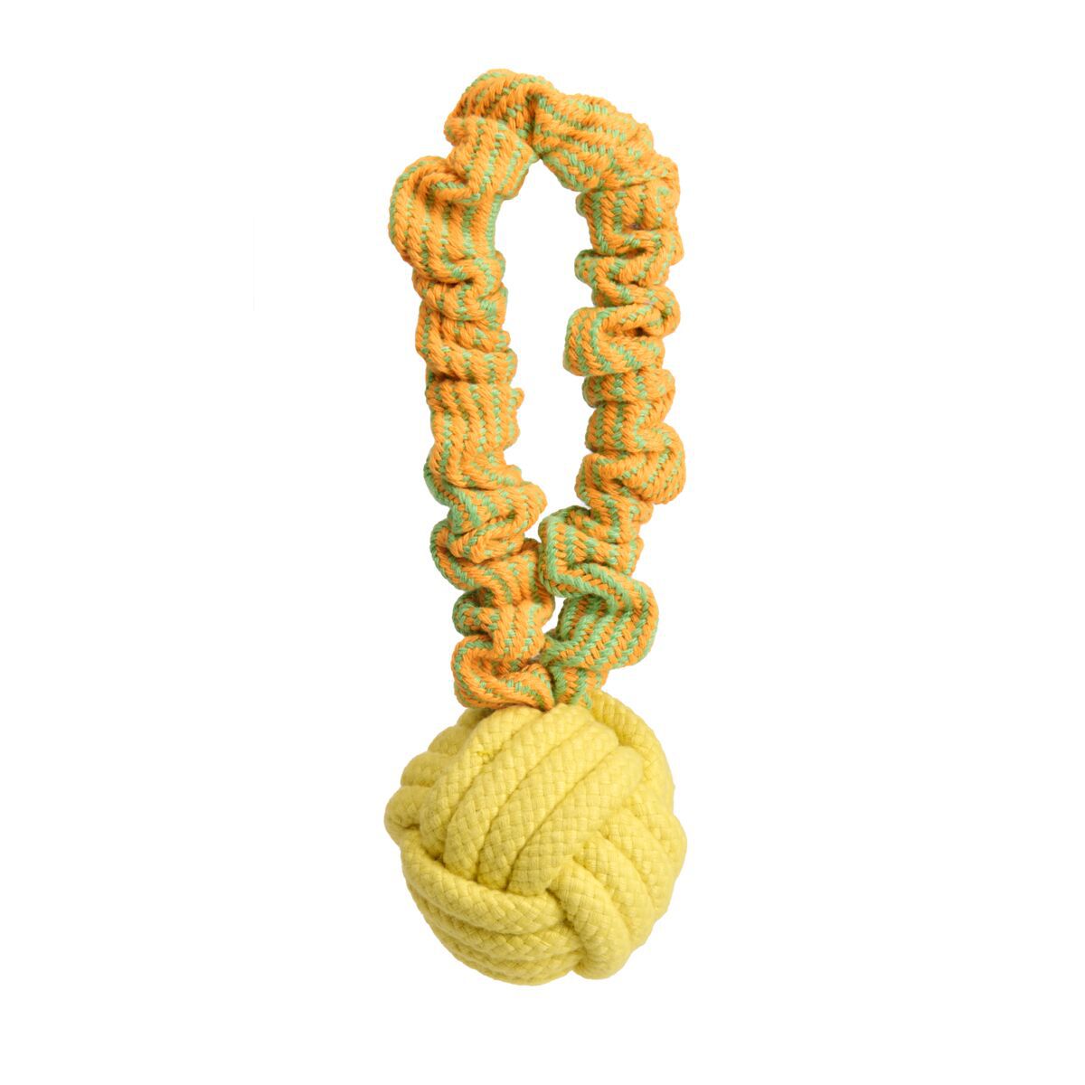 Little&Bigger Juicy Vibes recy rope ball with bungee handle