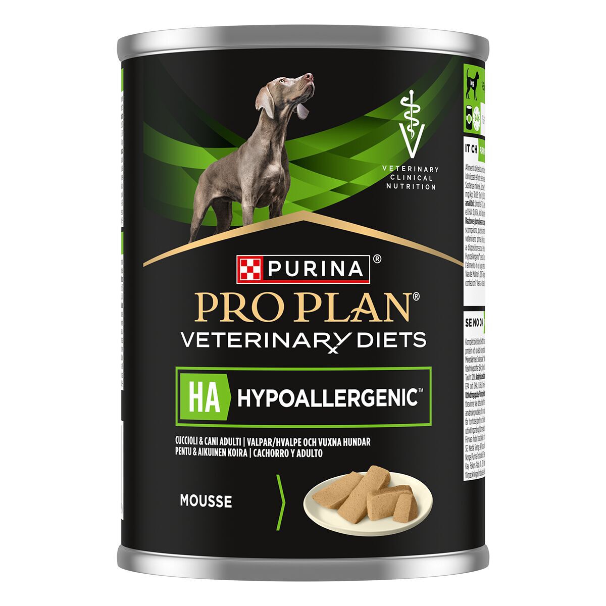 Purina Pro Plan Veterinary Diets Dog Adult HA Hypoallergenic 400 g | Veterinärfoder - Veterinärfoder till hund - Veterinärfoder för foderallergi hos hund | DogStyle