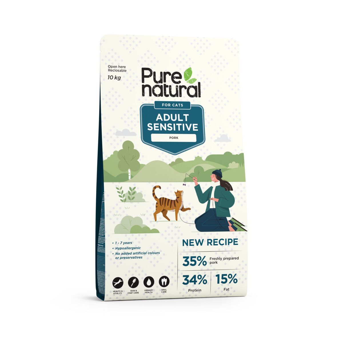 Purenatural Cat Adult Sensitive Pork