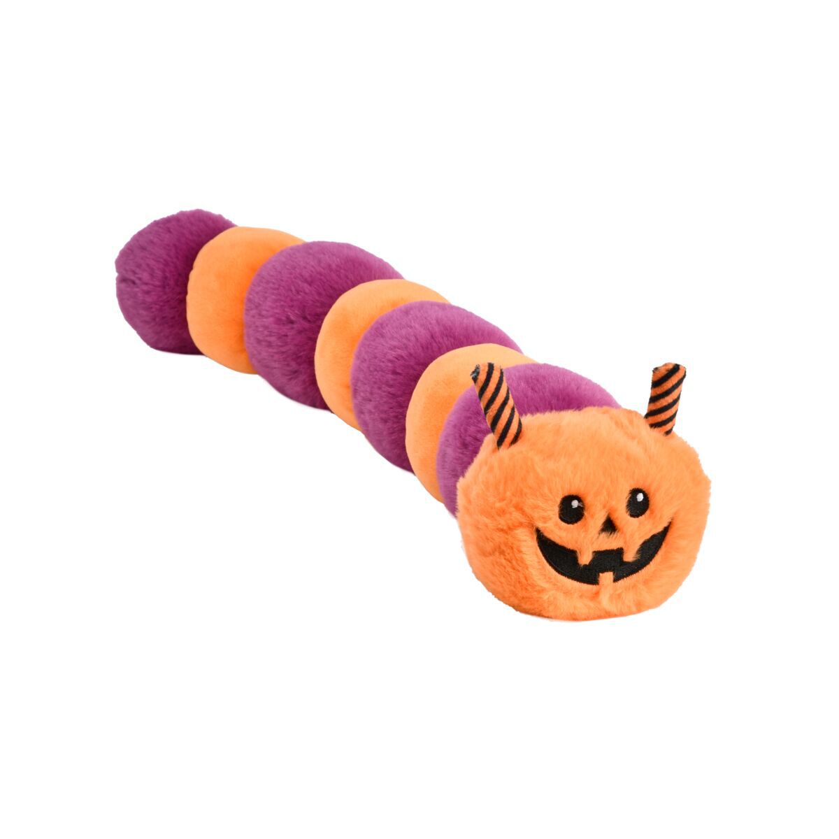 Little&Bigger Happy Halloween Pumpa-Larv Hundleksak 60 cm