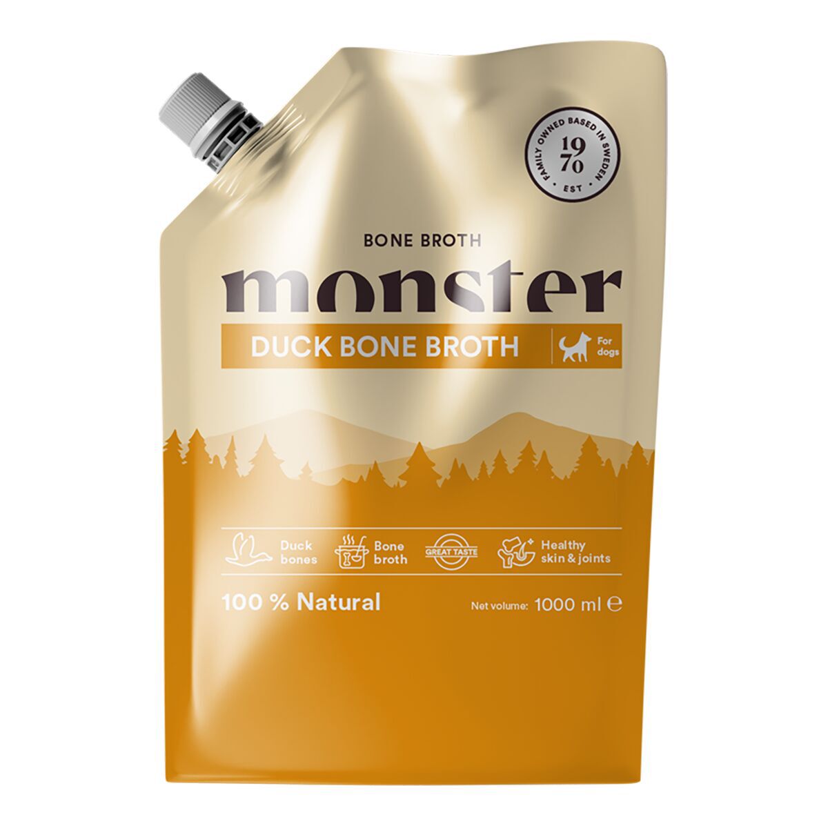 Monster Dog Bone Broth Duck 1000 ml
