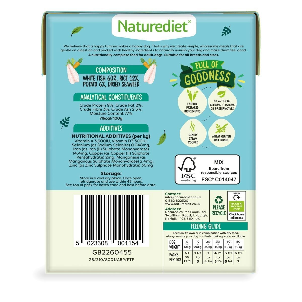 Naturediet Feel Good fisk