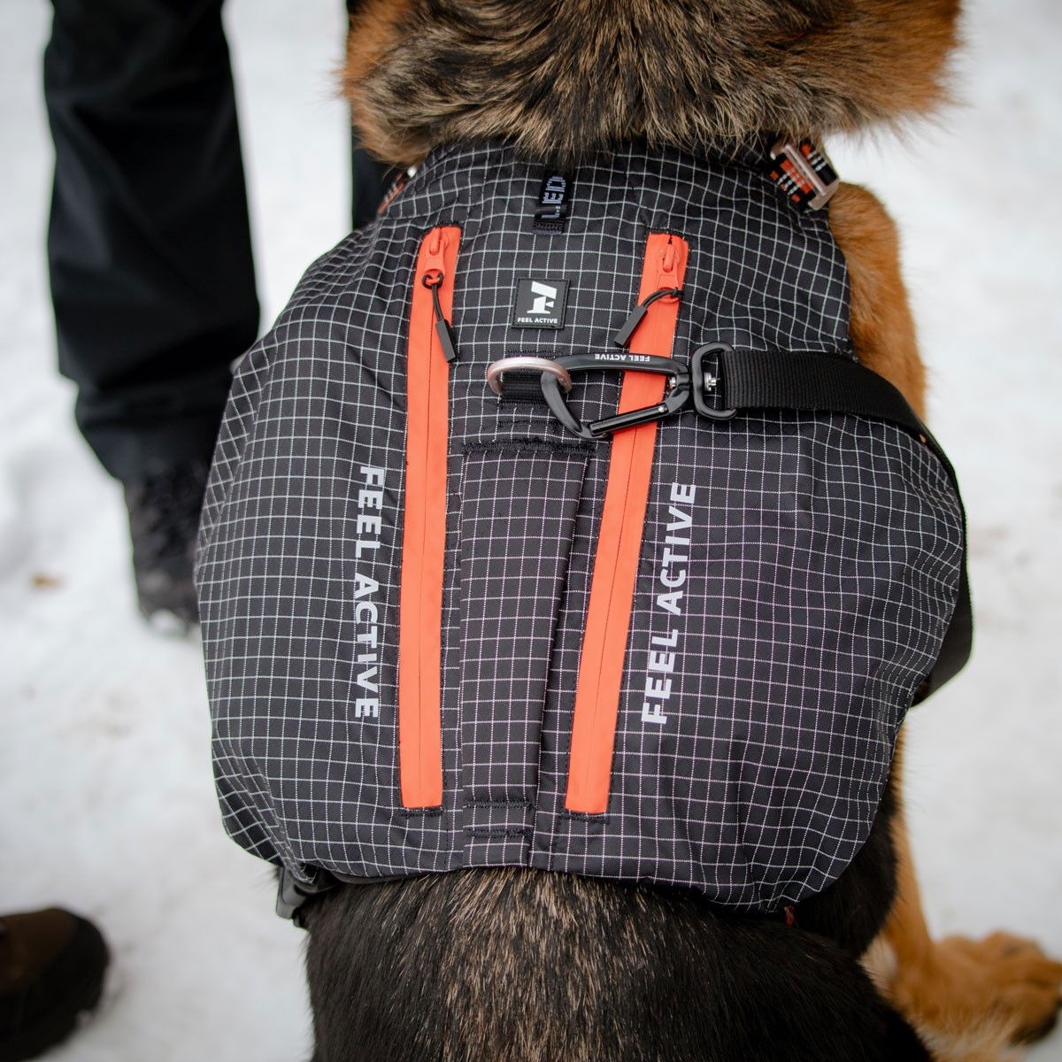 Feel Active Trekbag harness black